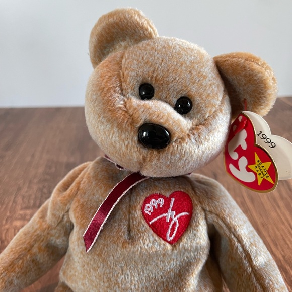3 FOR $25: Authentic TY Beanie Babies 1999 Signature Bear. NWT - Picture 3 of 4